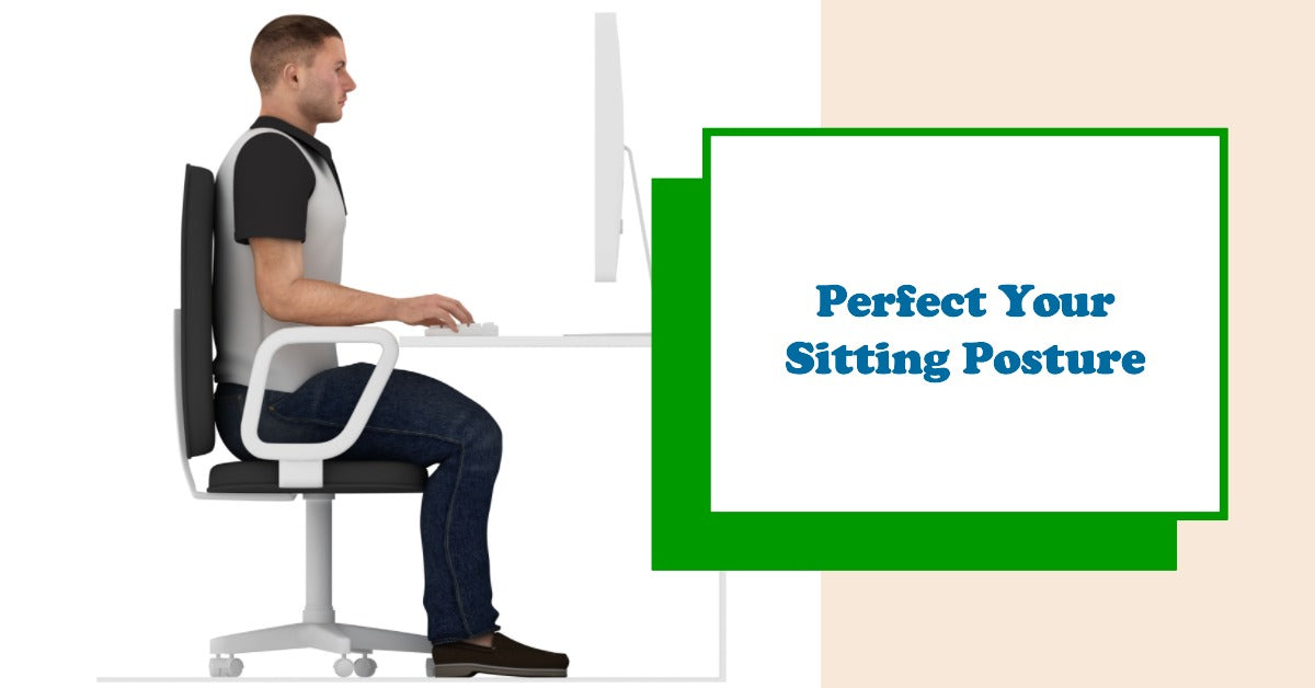 Good sitting sales posture in office